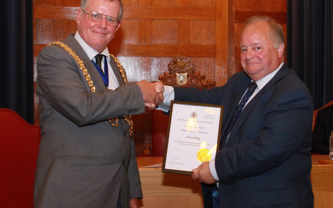Dave King Receives Long Service Award