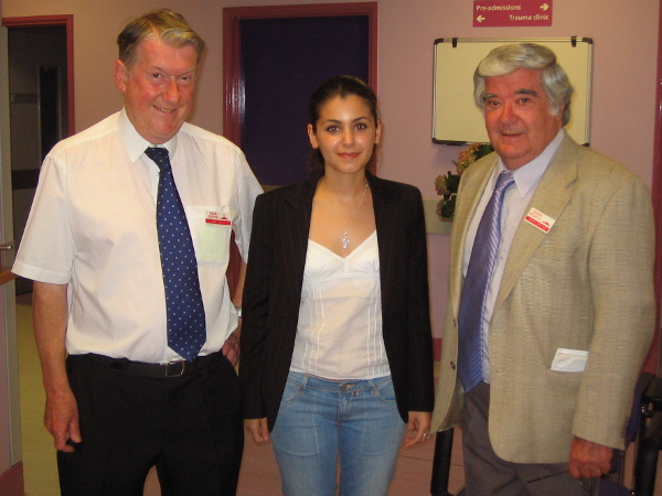 Nigel Gray, Katie Melua & Irwyn Davies. 